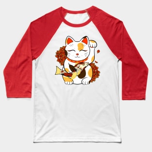 Maneki Neko Baseball T-Shirt